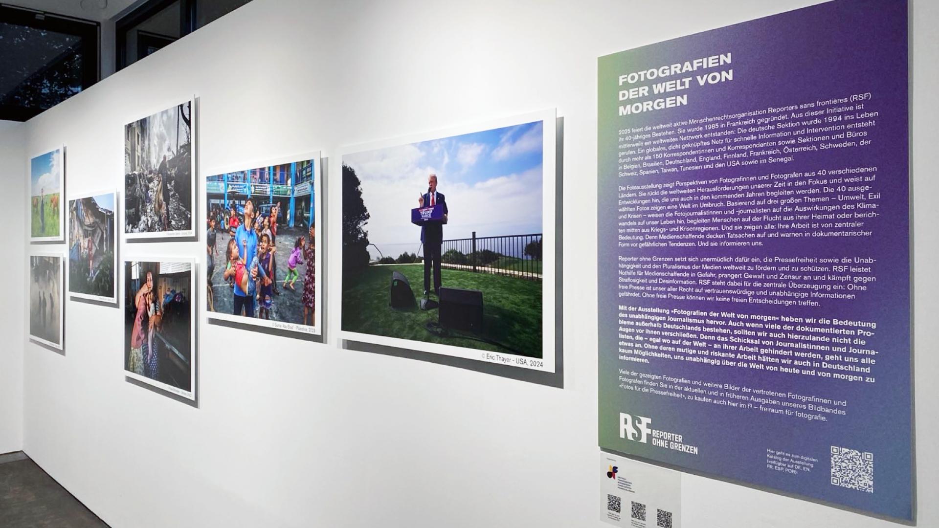 Foto-Führung durch die Fotoausstellung „Fotografien der Welt von morgen"