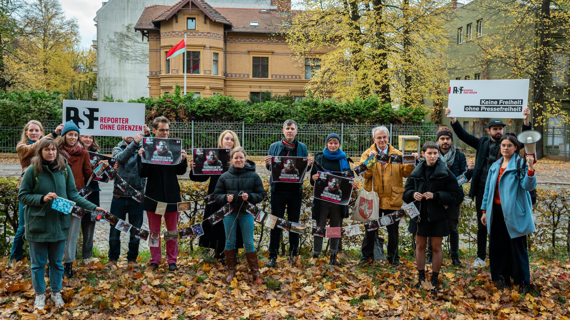 Protestaktion Zolatava 1