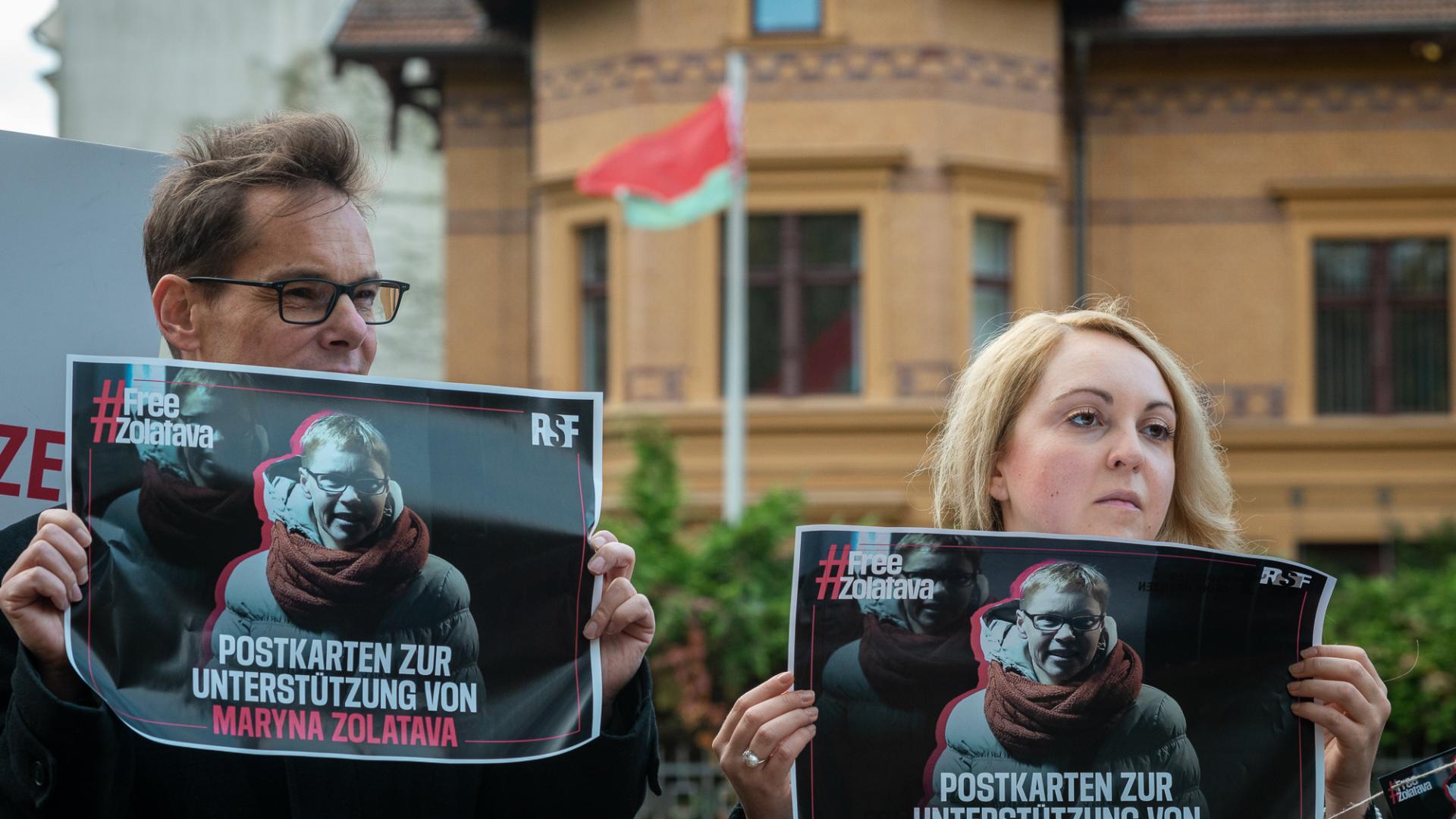 Protestaktion Zolatava 2