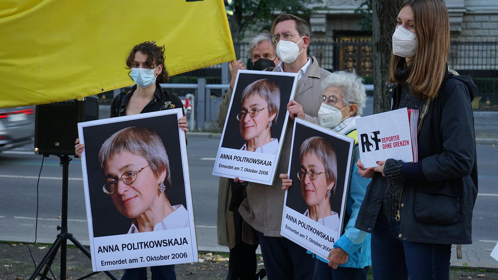 Mahnwache Politkowskaja 2