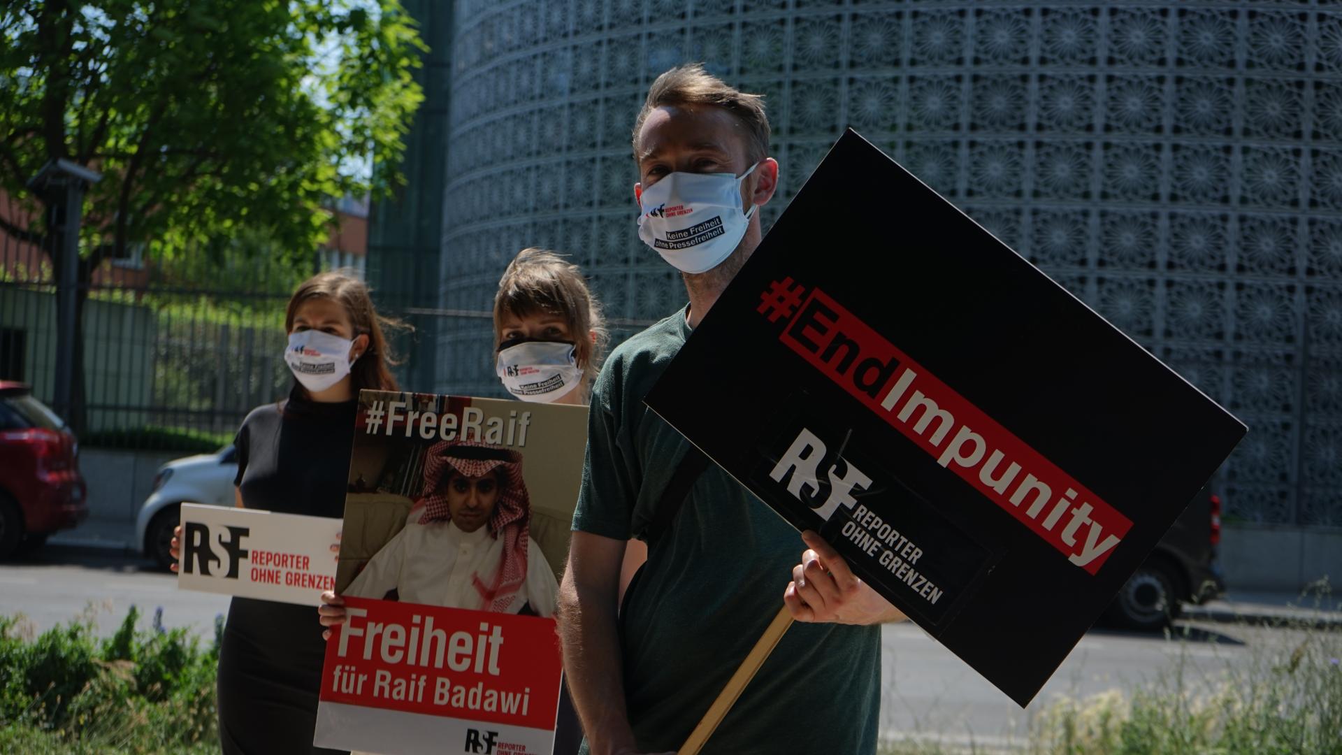Mahnwache für Raif Badawi 2