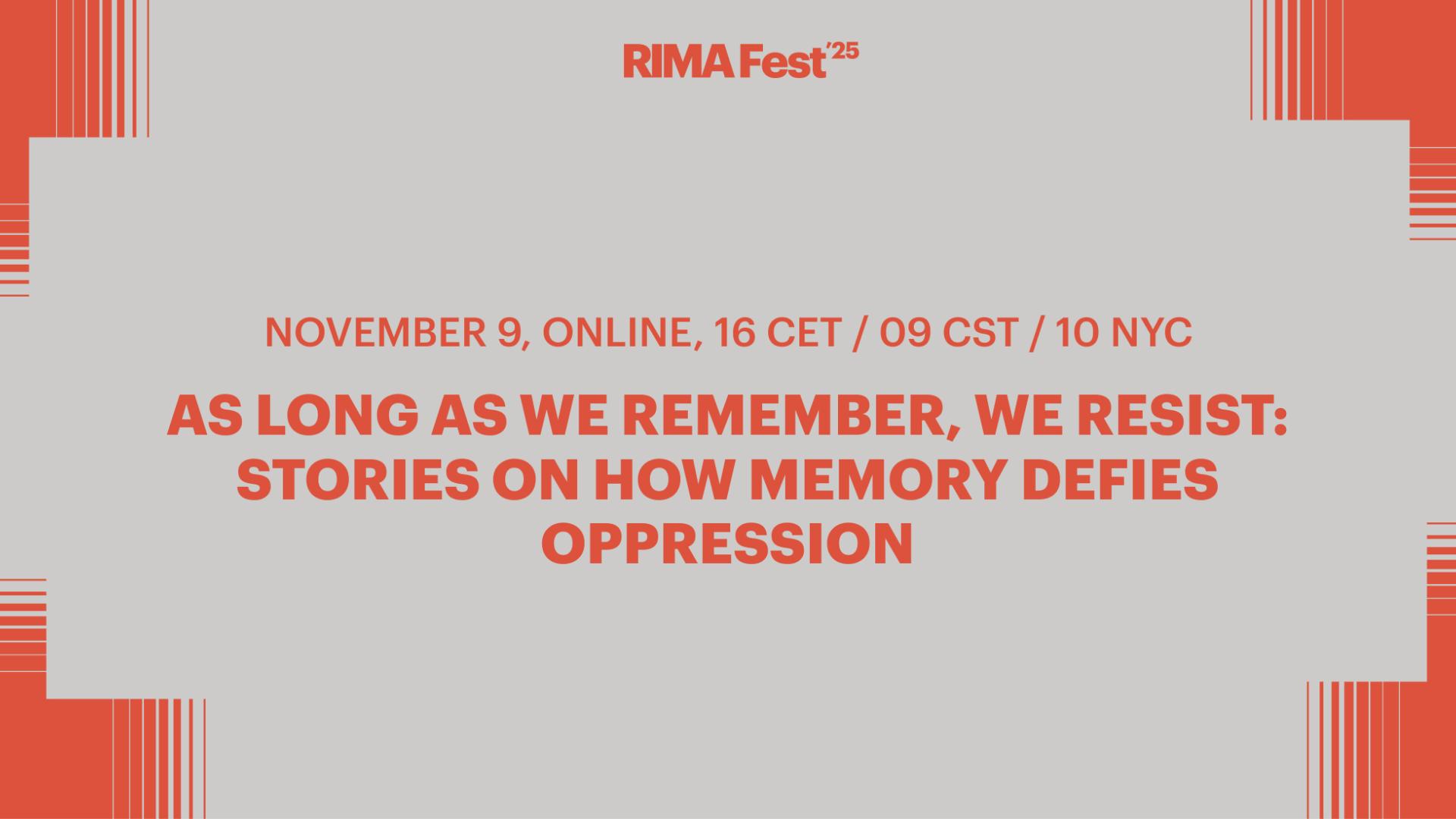 Widerstand gegen Zensur: Die Uncensored Library beim RIMA-Fest