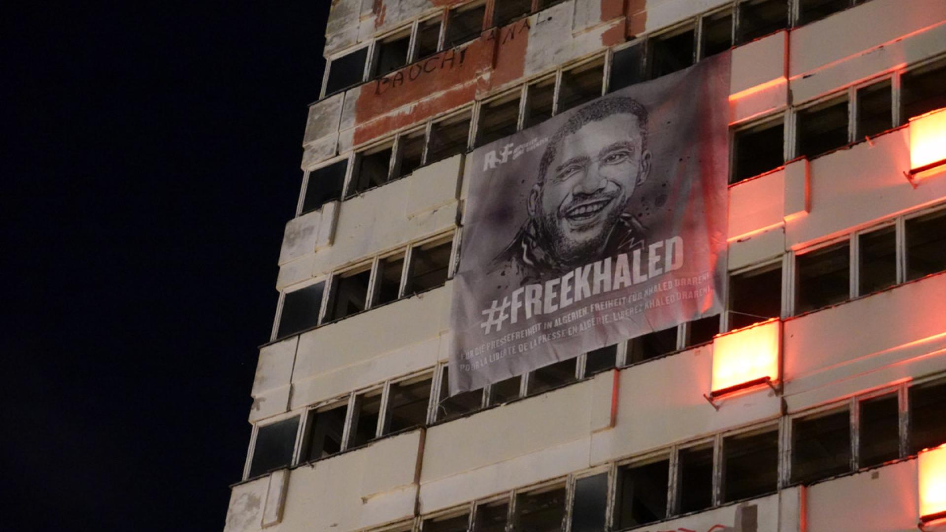 Aktion für inhaftierten RSF-Korrespondent