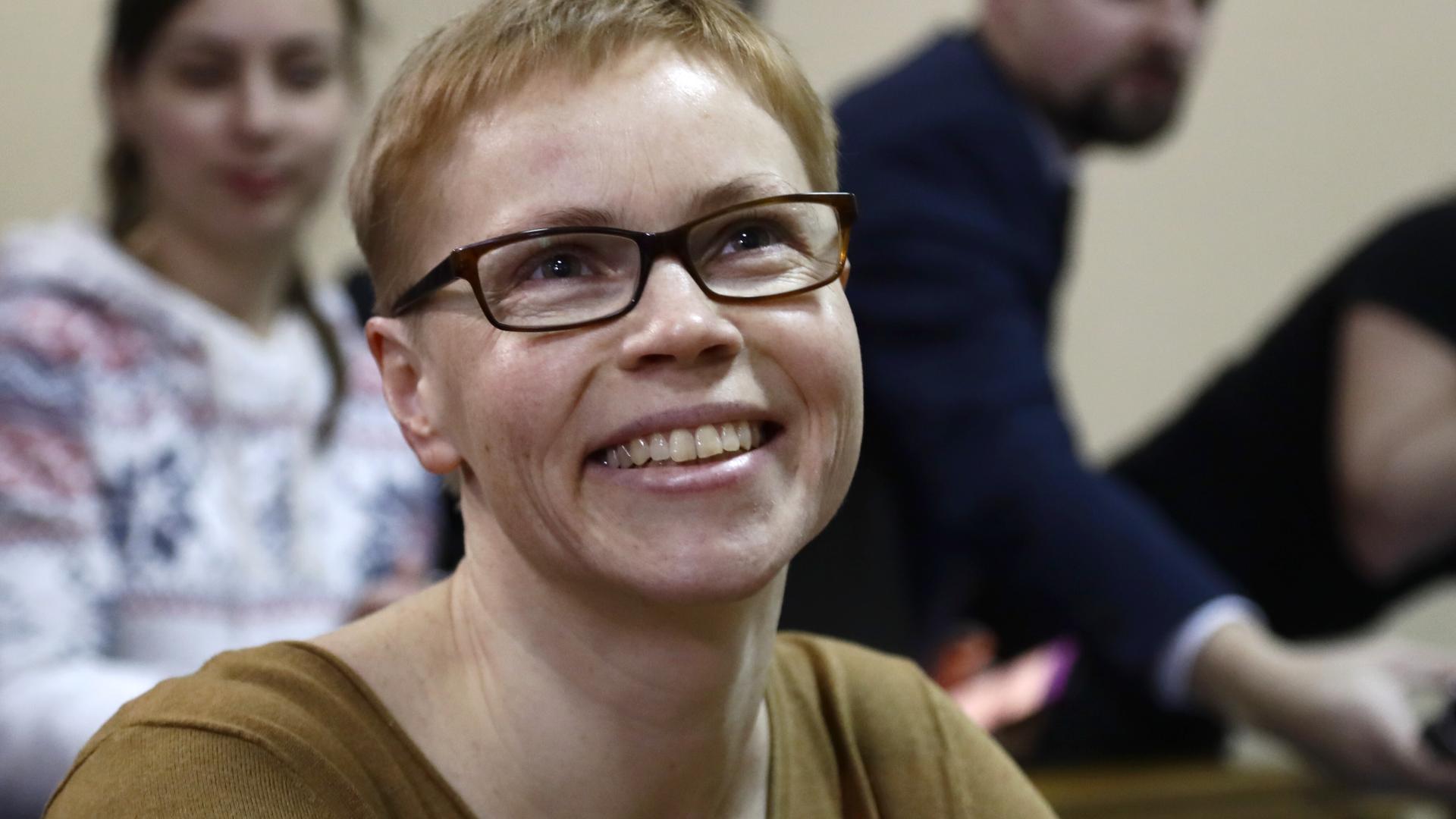 Maryna Solatawa ist frei!