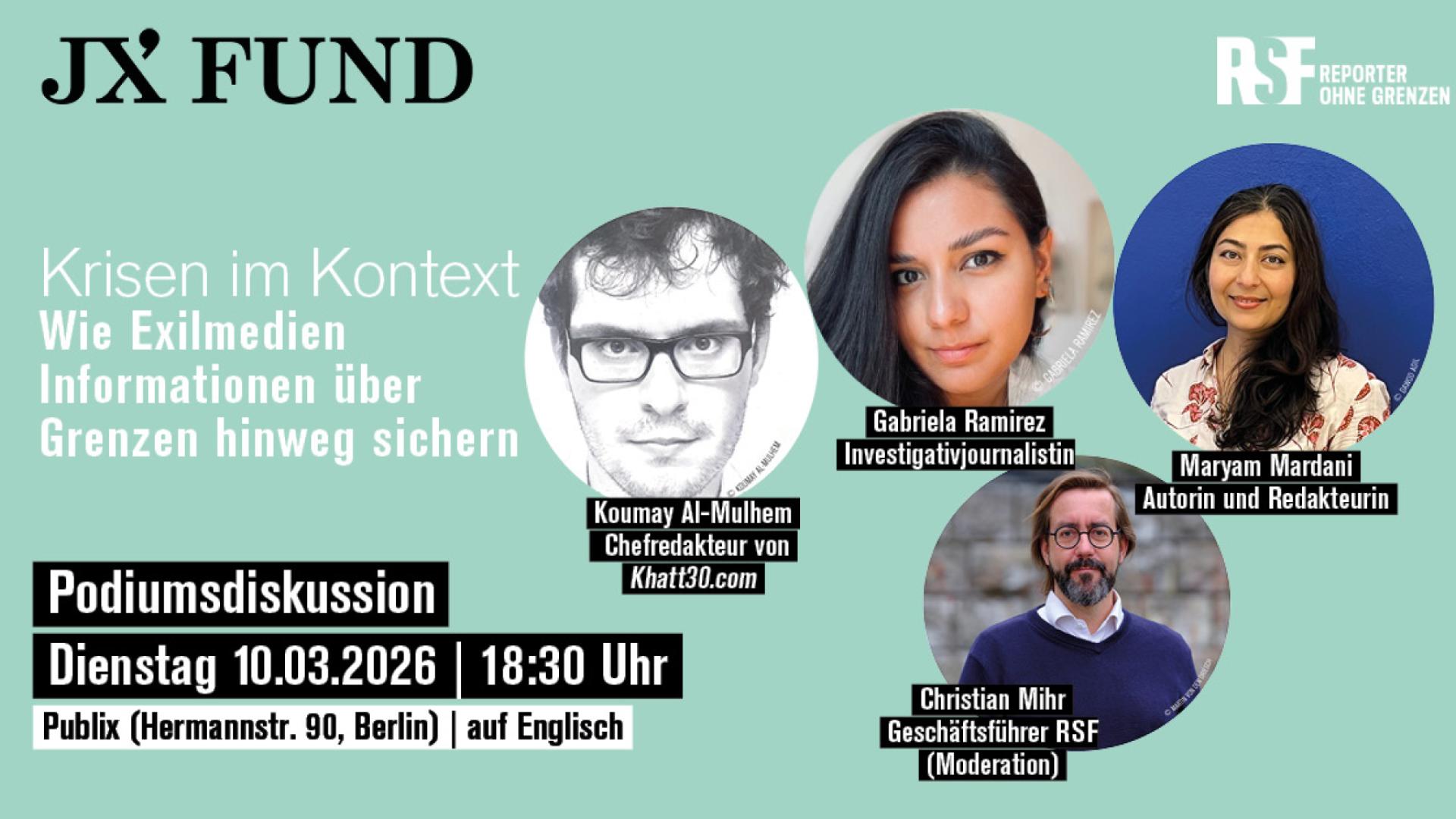 Krisen im Kontext: Wie Exilmedien Informationen über Grenzen hinweg sichern