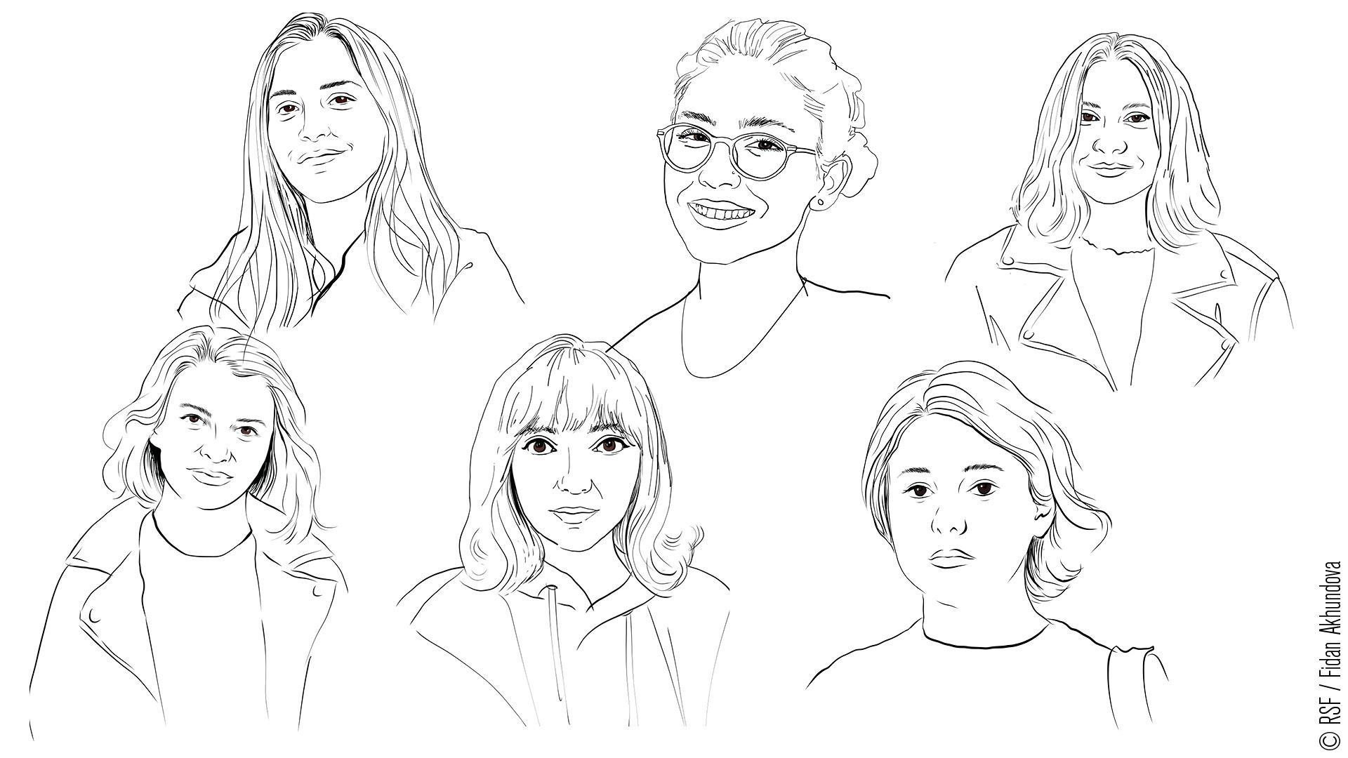 Sexistische Repression gegen neun inhaftierte Journalistinnen in Aserbaidschan