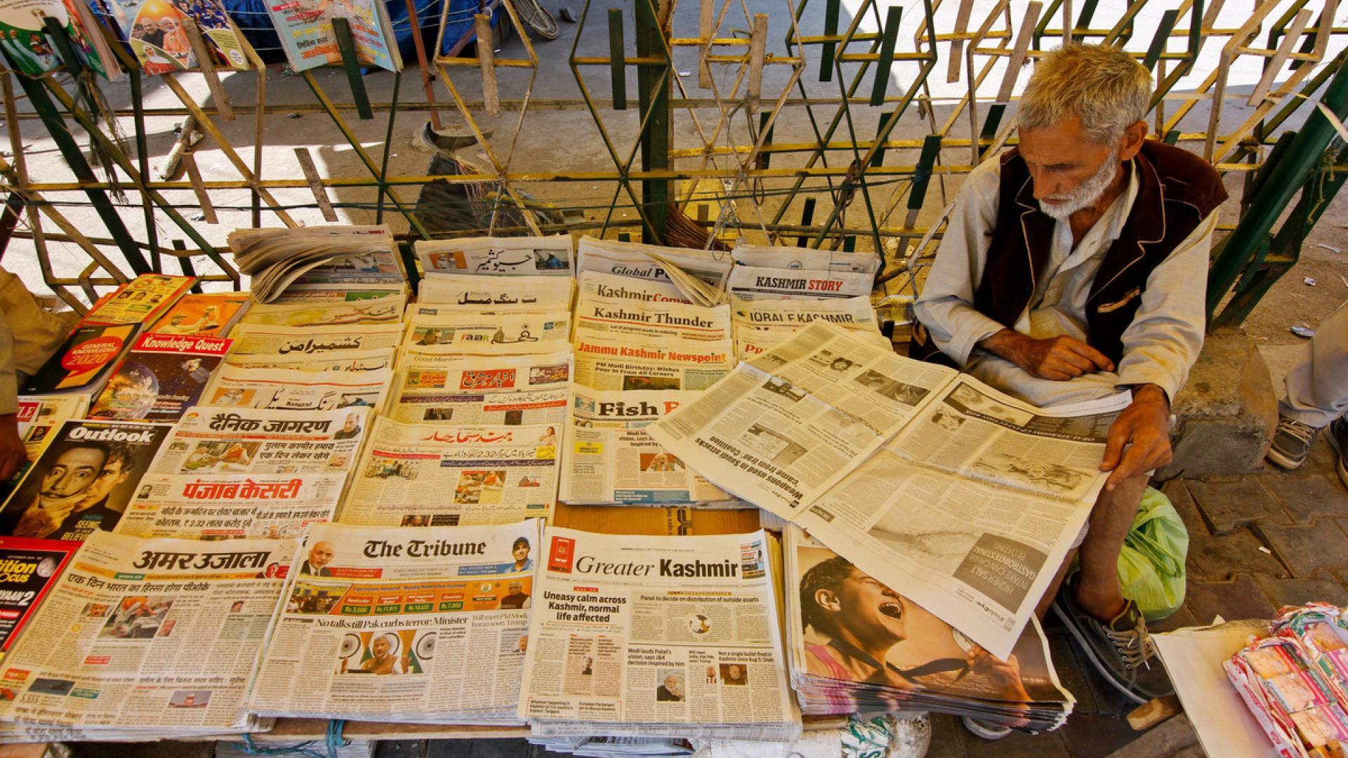 Bedrohte Medien in Indien