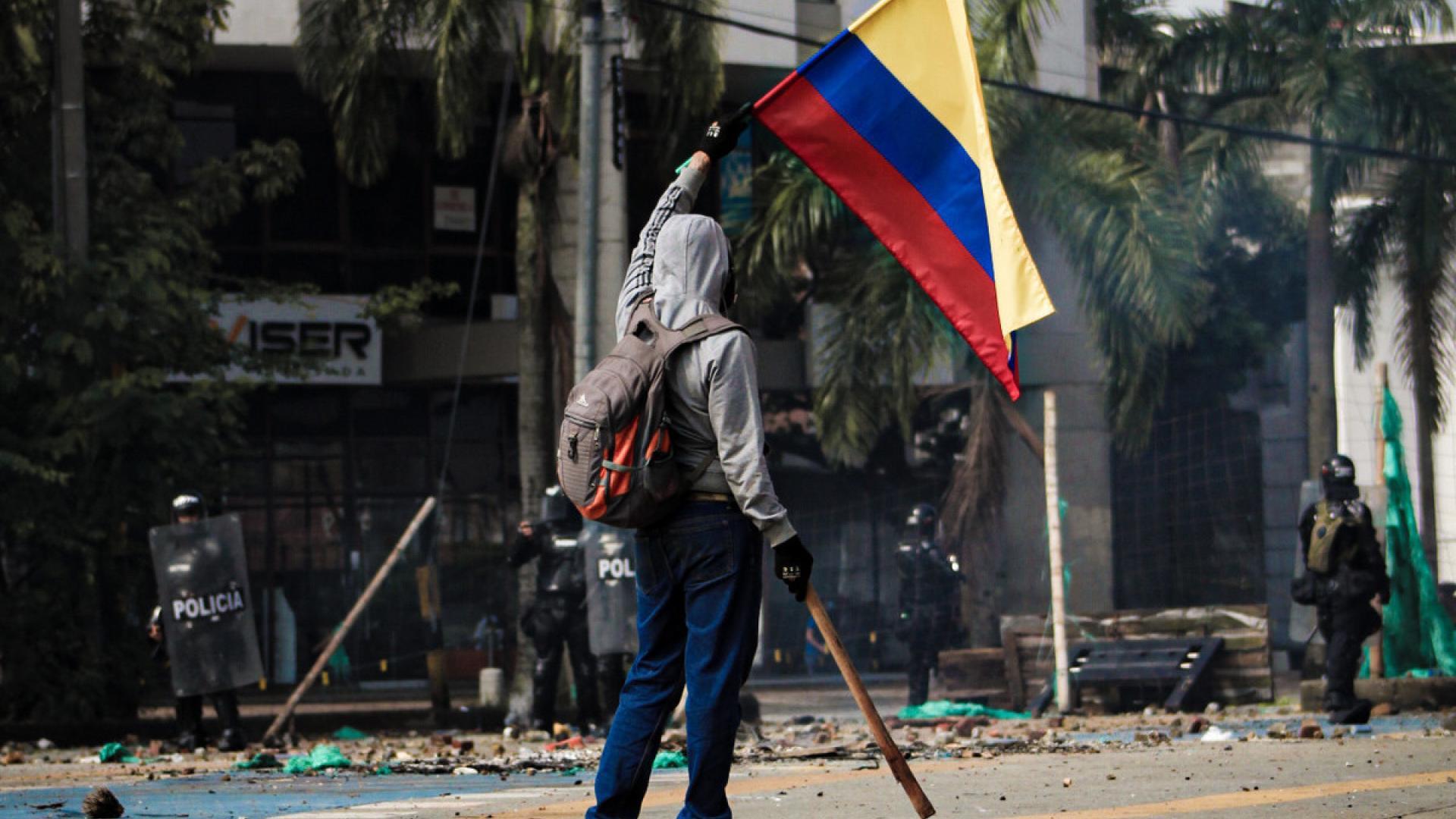 Proteste in Kolumbien