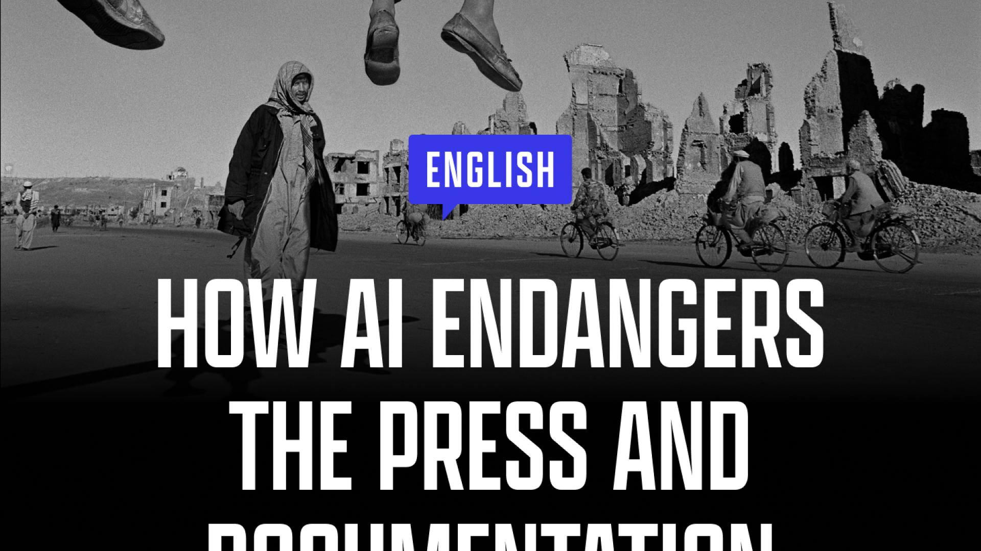 Podiumsdiskussion: Wie KI die Pressefreiheit und Dokumentation gefährdet