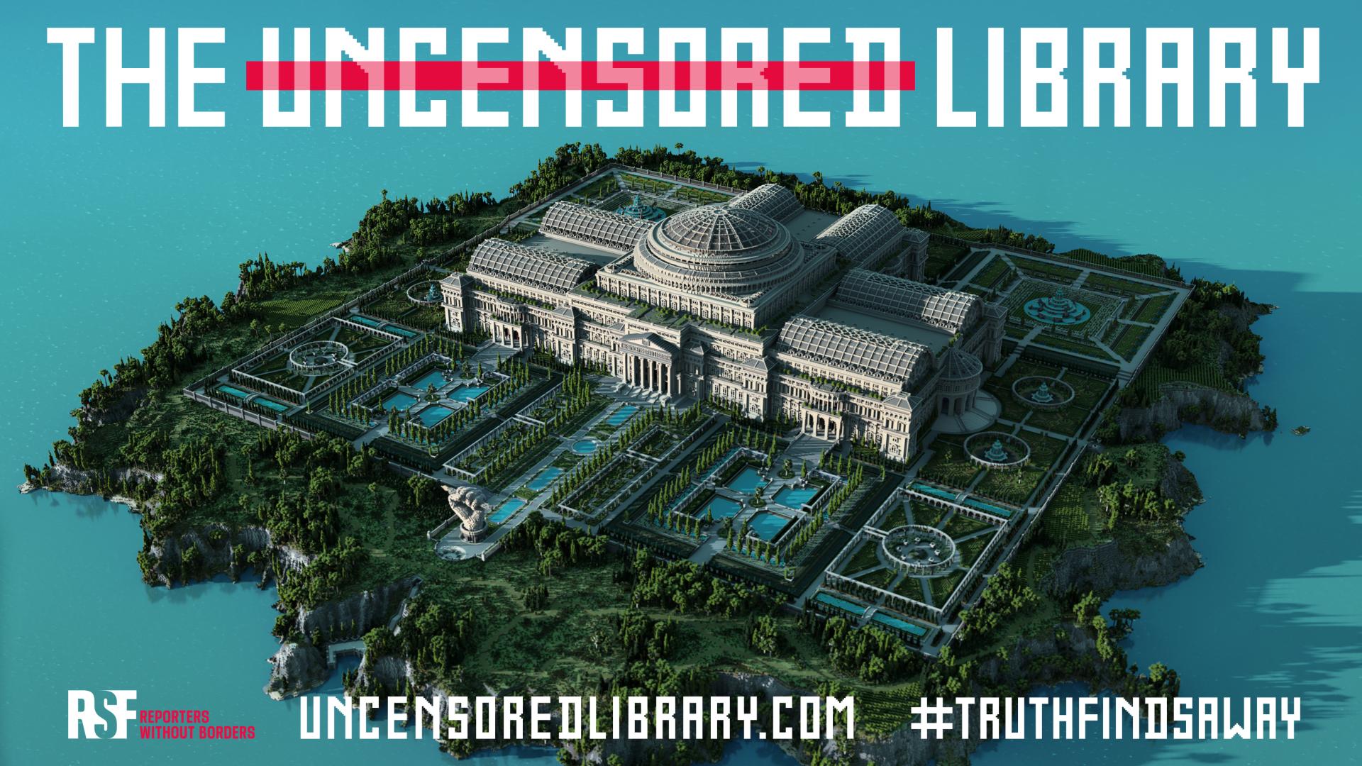 Zu sehen ist die uncensored Library