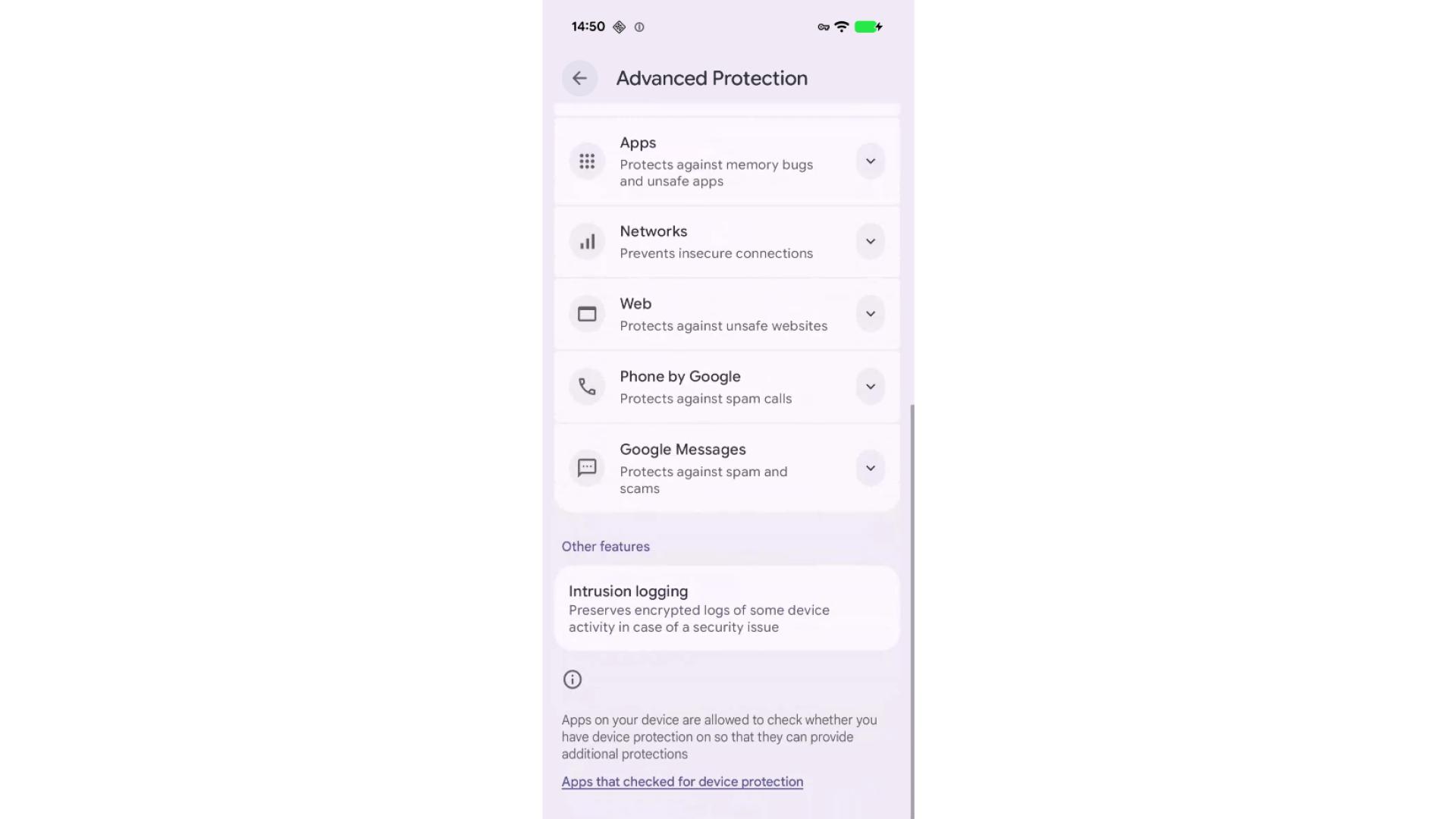 Die Einstellungen eines Android Handys
