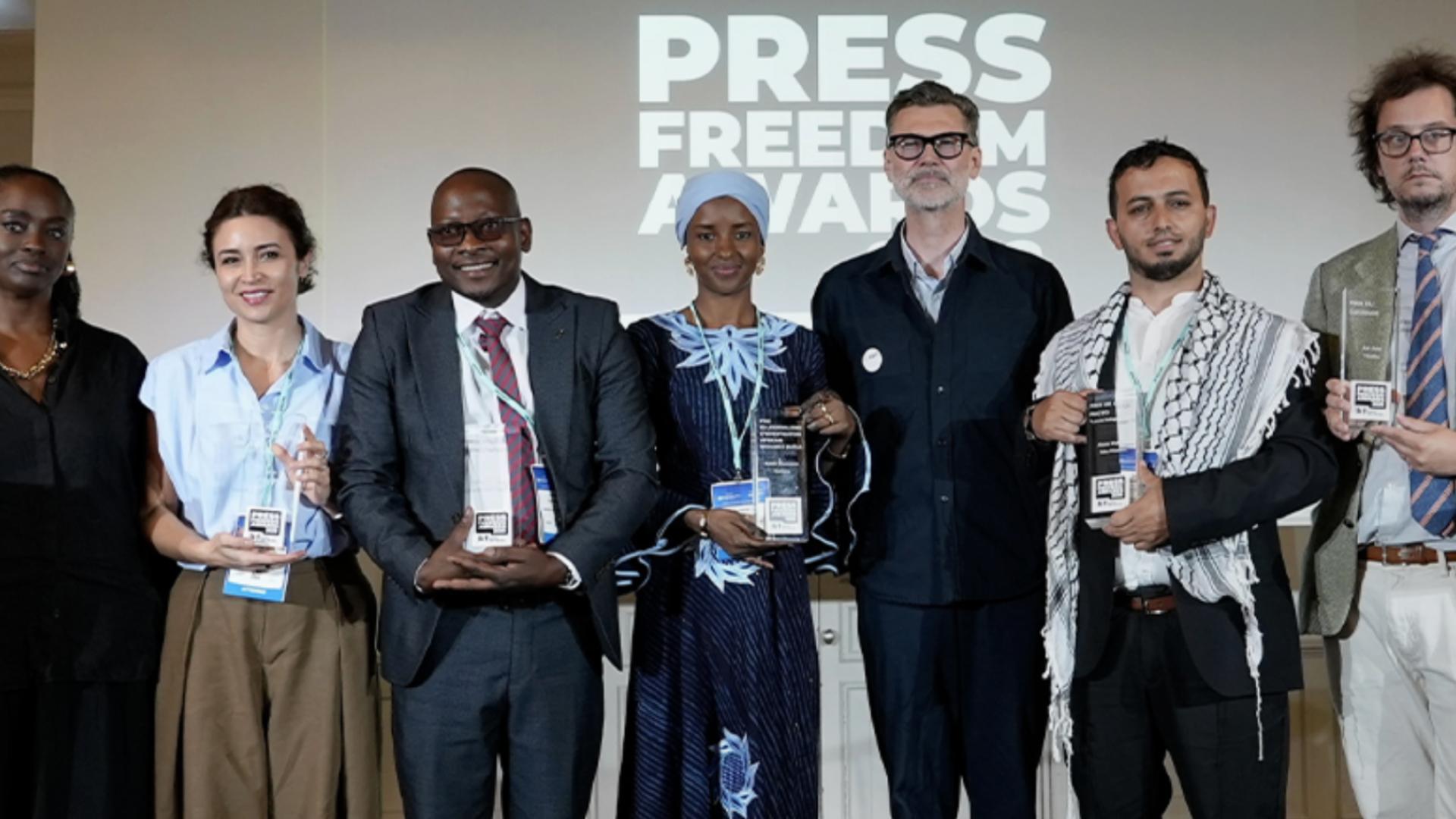 Das sind die Preisträger*innen der RSF Press Freedom Awards 2026