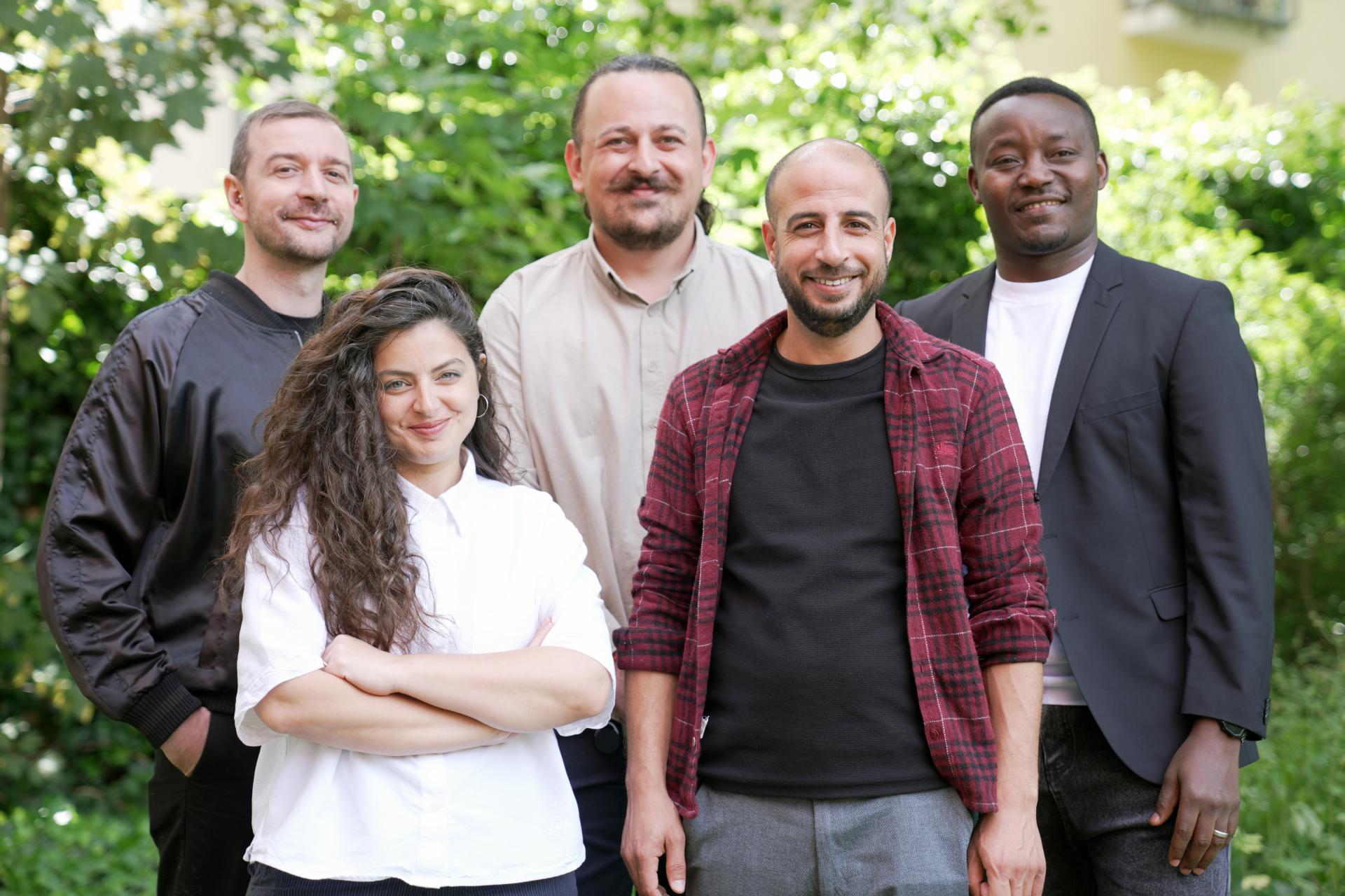 Die Fellows des Stipendienprogramms im Gruppenporträt.