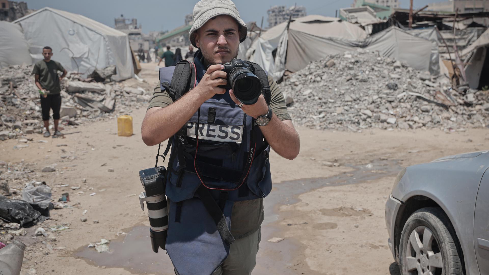 Journalismus in Gaza nach Jahren des Krieges: RSF ist weiter vor Ort aktiv