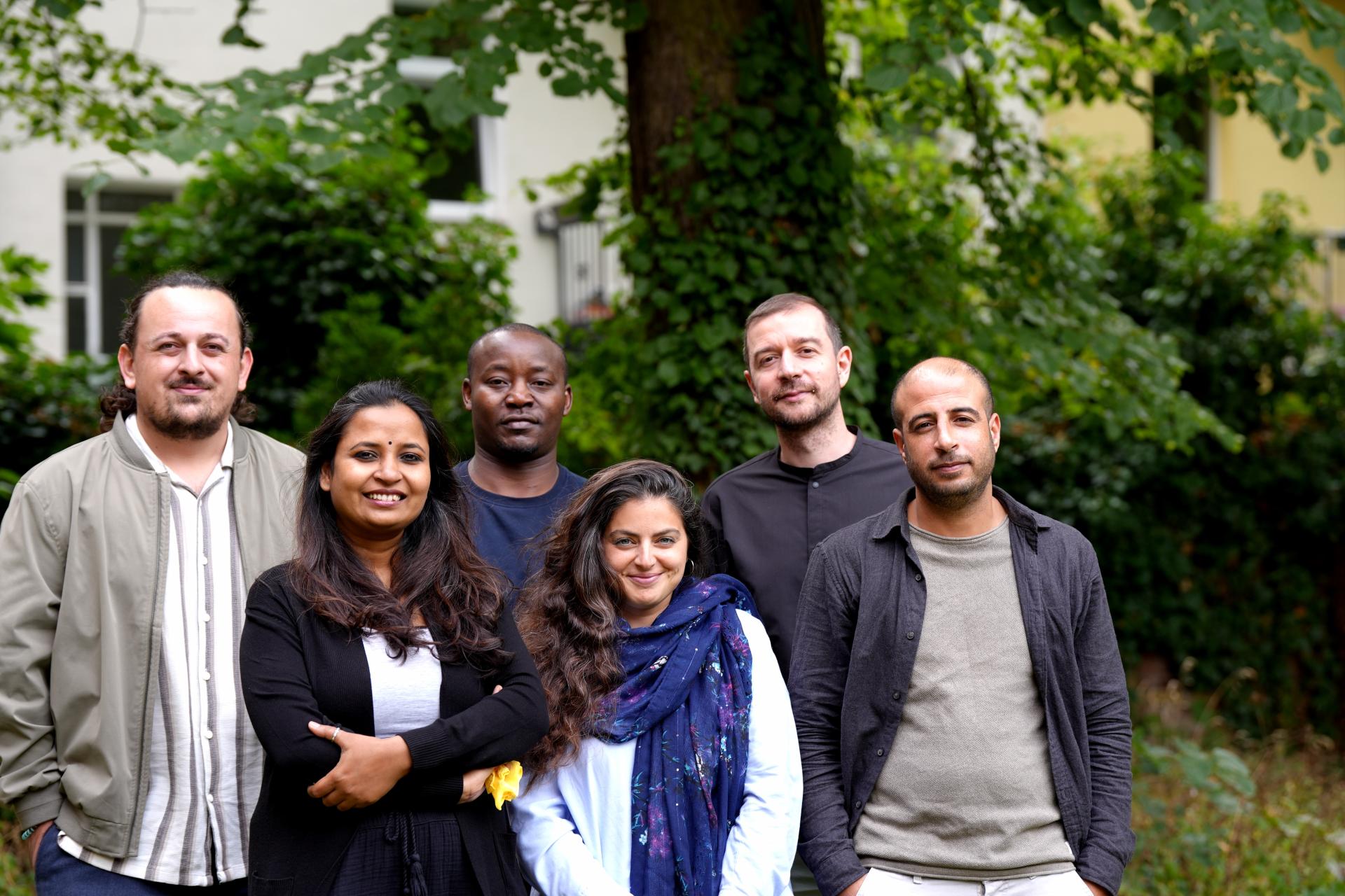 Die Fellows des Stipendienprogramms im Gruppenporträt.