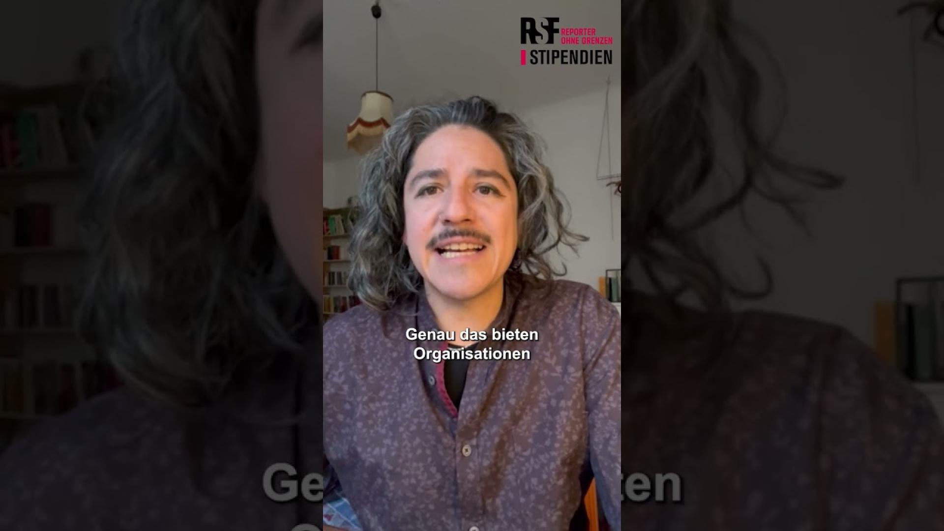 Gibran Mena über das Berliner Stipendienprogramm